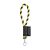 Lanyard, 2502E14300, Lanyard'IN, ⌀7 x 470 mm, Poliamida, Galben hexacrom