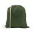 Saculet cu snur, 2502E14915, Everestus, 370 x 410 mm, Bumbac, Poliester, Verde armata