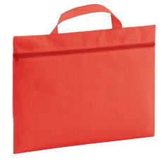 Document bag, Non-woven: 80 g/m², Red