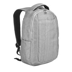   Rucsac laptop 14 inch cu 2 buzunare frontale, Everestus, 20FEB0942, Poliester 600D, Gri