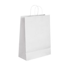 Bag, Kraft paper: 90 g/m², White