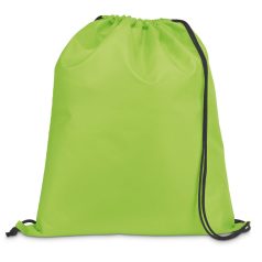 Drawstring bag, 210D, Light green