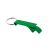 Breloc desfacator de sticle, Everestus, KR0442, aluminiu, verde