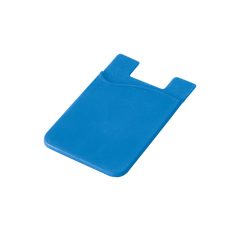   Suport portcard pentru telefon, Everestus, STT158, silicon, albastru