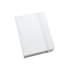 Notepad, Imitation leather, White