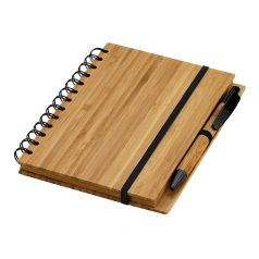 Agenda B6 cu pagini dictando, Everestus, ND01, bambus, natur