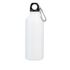   Sticla de apa sport, Everestus, 22FEB1294, 400 ml, Ø66x176 mm, Aluminiu, Alb