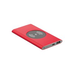 Powerbank, 21MAR1541, 4000 mAh, Everestus, Aluminiu, Rosu