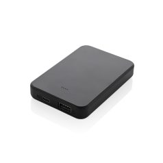   Baterie externa 5000 mAh, USB-C, USB-A, 2502E14939, Everestus, 9.5 x 6.4 x 1.5 cm, ABS, Negru