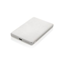   Baterie externa 5000 mAh, 5 W, USB-C, 2502E14949, Everestus, 10.4 x 6.6 x 1 cm, Aluminiu, ABS, Argintiu