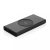 Powerbank cu incarcator wireless 10W, XD, 42FEB230595, 10000 mAh, 14.3x6.7x1.7 cm, Aluminiu, ABS, Gri