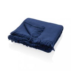   Prosop de plaja 2401E16428, Ukiyo, 180x100x1 cm, Bumbac, Albastru navy