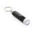 Breloc cu lanterna reincarcabila usb, 2410E23320, Everestus, 6.2 x 1.6 x 1.6 cm, ABS, Negru