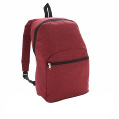   Rucsac clasic, compact si usor, buzunar frontal, Everestus, CC, poliester 600D, rosu