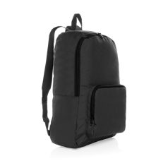   Rucsac laptop, 2410E22122, Everestus, 32.5 x 11 x 44 cm, rPET, Negru