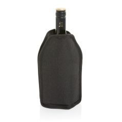   Gentuta racitor pentru sticla de vin, 2410E22110, Everestus, 15.5 x 2.5 x 22.5 cm, rPET, Negru