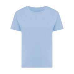   Tricou cu maneca scurta, la baza gatului, Casual, Femei, iqoniq, 2410E19616, Bumbac, Portocaliu sky, L