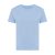 Tricou cu maneca scurta, la baza gatului, Casual, Femei, iqoniq, 2410E19619, Bumbac, Portocaliu sky, XL