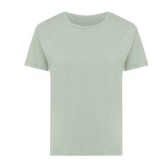   Tricou la baza gatului, Dama, maneca scurta, iqoniq, 2401E13073, Bumbac, Verde ice, M