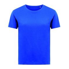 Tricou, Femei, 2502E10491, iqoniq, Bumbac, Albastru royal, L