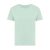 Tricou cu maneca scurta, la baza gatului, Casual, Femei, iqoniq, 2410E19602, Bumbac, Verde mint, L