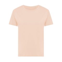   Tricou cu maneca scurta, la baza gatului, Casual, Femei, iqoniq, 2410E19609, Bumbac, Portocaliu peach, L