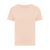 Tricou cu maneca scurta, la baza gatului, Casual, Femei, iqoniq, 2410E19609, Bumbac, Portocaliu peach, L