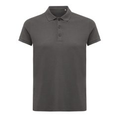   Tricou polo, Femei, 2502E10545, iqoniq, Bumbac, Gri antracit, XXL