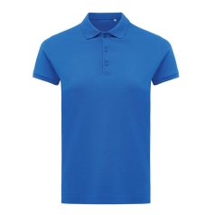   Tricou polo, Femei, 2502E10628, iqoniq, Bumbac, Albastru royal, L