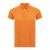 Tricou polo, Femei, 2502E10607, iqoniq, Bumbac, Portocaliu, M