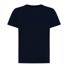   Tricou la baza gatului, Copii, maneca scurta, iqoniq, 2401E13161, Bumbac, Albastru navy, 5--6