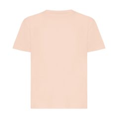   Tricou cu maneca scurta, la baza gatului, Casual, Copii, iqoniq, 2410E19384, Bumbac, Portocaliu peach, 11--12