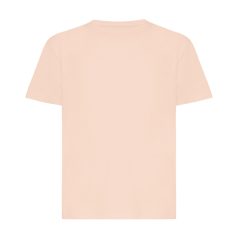   Tricou cu maneca scurta, la baza gatului, Casual, Copii, iqoniq, 2410E19386, Bumbac, Portocaliu peach, 3--4