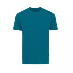   Tricou 42FEB234238, Iqoniq Bryce, Bumbac, Unisex, Albastru Verdigris, XS