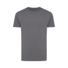   Tricou la baza gatului, Unisex, maneca scurta, iqoniq, 2401E13218, Bumbac, Gri anthracite, 3XL