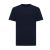 Tricou la baza gatului, Unisex, maneca scurta, iqoniq, 2401E13329, Bumbac, Albastru navy, XXL