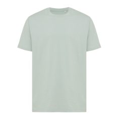   Tricou la baza gatului, Unisex, maneca scurta, iqoniq, 2401E13352, Bumbac, Verde ice, L