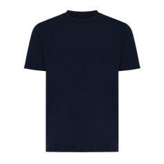   Tricou la baza gatului, Unisex, maneca scurta, iqoniq, 2401E13368, Bumbac, Albastru navy, 4XL