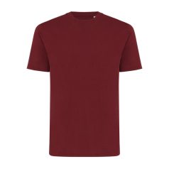   Tricou la baza gatului, Unisex, maneca scurta, iqoniq, 2401E13394, Bumbac, Burgundy, M