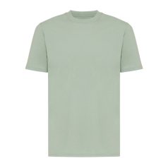   Tricou la baza gatului, Unisex, maneca scurta, iqoniq, 2401E13423, Bumbac, Verde ice, L