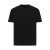 Tricou cu maneca scurta, la baza gatului, Casual, Unisex, iqoniq, 2410E19465, Bumbac, Negru, 4XL