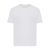 Tricou cu maneca scurta, la baza gatului, Casual, Unisex, iqoniq, 2410E19572, Bumbac, Alb, 4XL