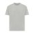 Tricou cu maneca scurta, la baza gatului, Casual, Unisex, iqoniq, 2410E19520, Bumbac, Gri, XXS