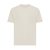 Tricou cu maneca scurta, la baza gatului, Casual, Unisex, iqoniq, 2410E19546, Bumbac, Crem natur, XL