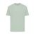 Tricou cu maneca scurta, la baza gatului, Casual, Unisex, iqoniq, 2410E19521, Bumbac, Verde ice, 4XL