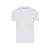 Tricou cu maneca scurta, la baza gatului, Casual, Unisex, iqoniq, 2410E19304, Bumbac, Alb recycled, 4XL