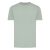 Tricou cu maneca scurta, la baza gatului, Casual, Unisex, iqoniq, 2410E19186, Bumbac, Verde ice, L