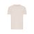 Tricou cu maneca scurta, la baza gatului, Casual, Unisex, iqoniq, 2410E19154, Bumbac, Roz cloud, L