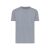 Tricou cu maneca scurta, la baza gatului, Casual, Unisex, iqoniq, 2410E19258, Bumbac, Albastru light navy, L