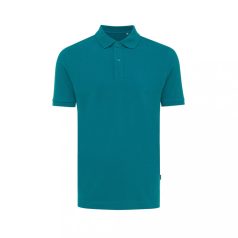   Tricou Polo, 42FEB234370, Iqoniq Yosemite, Bumbac, Unisex, Albastru Verdigris, L